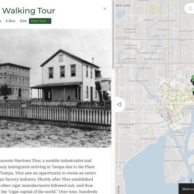 USF Libraries’ Tampa Through Time Portal Brings Archives to Life Through Experiential Content 